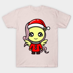 kawaii doodle Pegasus cute christmas T-Shirt